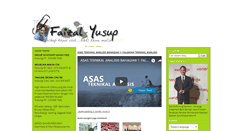 Desktop Screenshot of faizalyusup.net
